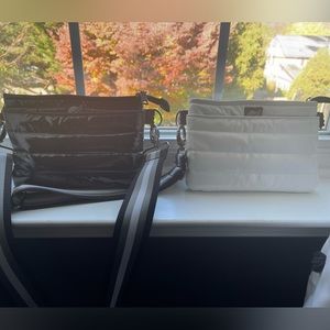 Think Royln Bum Bag - black and white EUC